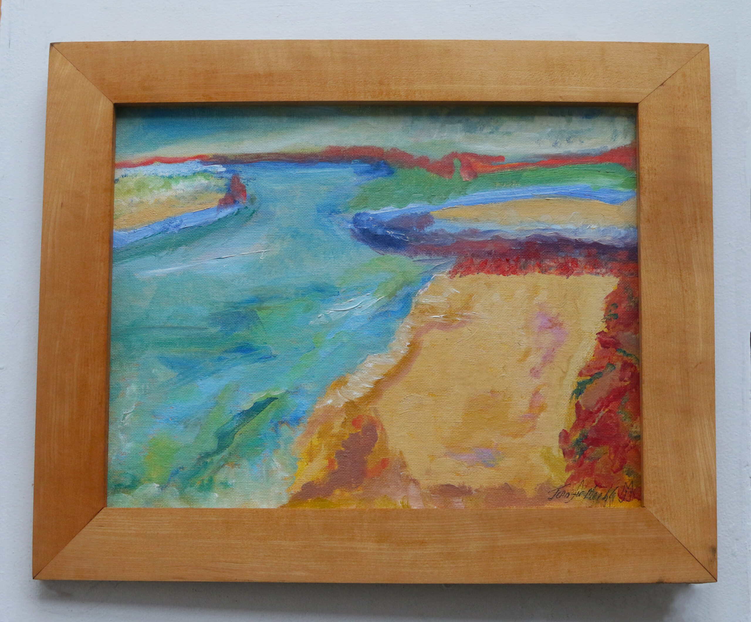 OTW_26_Jennifer_Meehl_framed York Harbor Maine by Jennifer Meehl