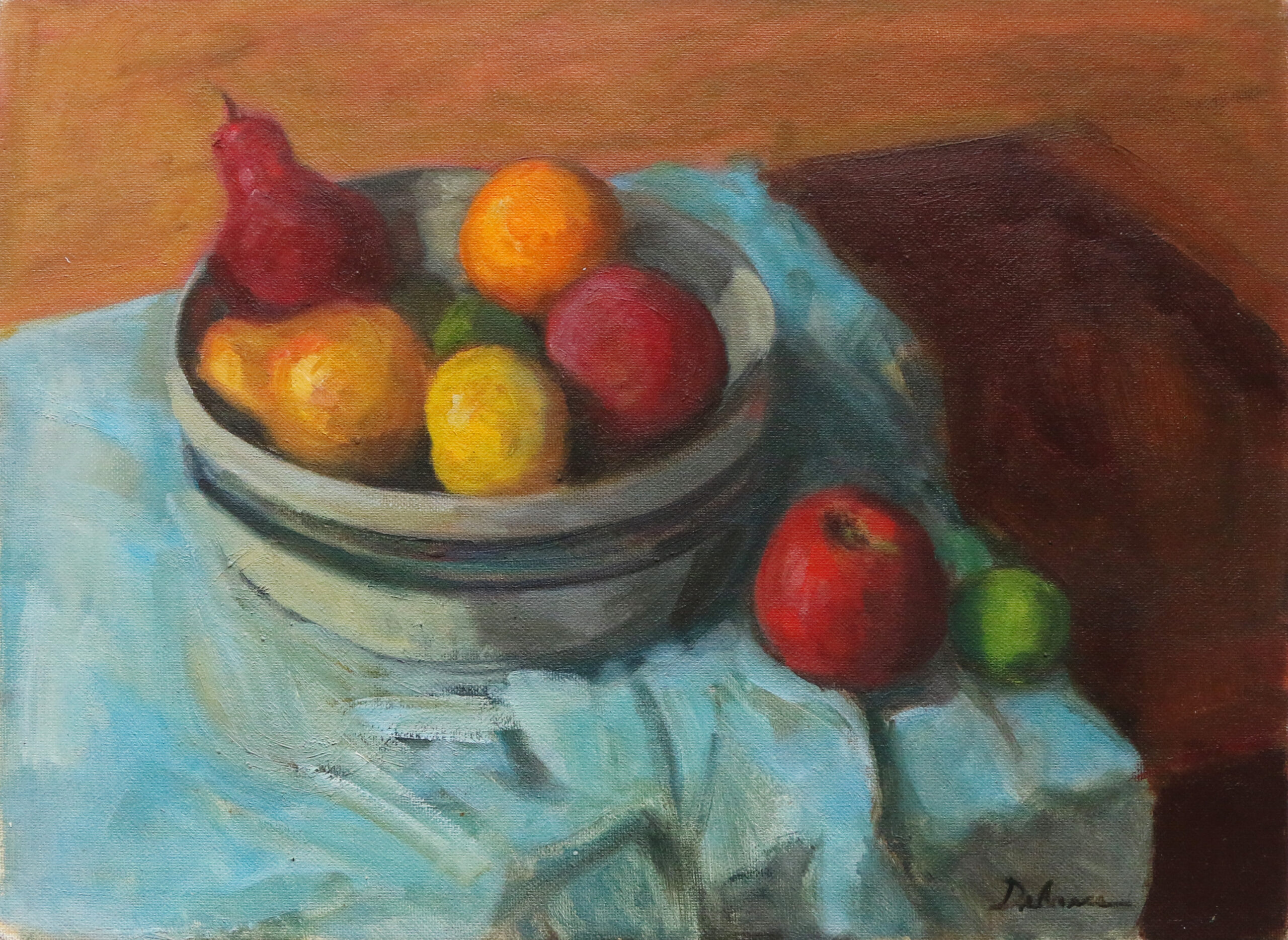 OTW_26_Ralph_DeAnna Still Life with Fruit Bowl by Ralph DeAnna