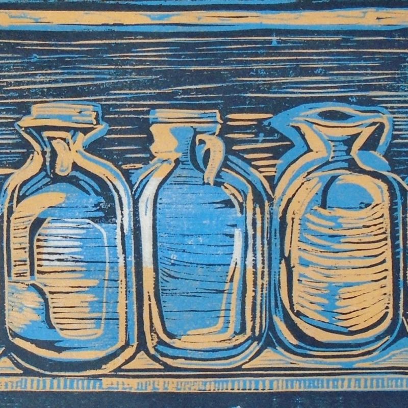 Relief Print by Leigh Niland (cropped image)