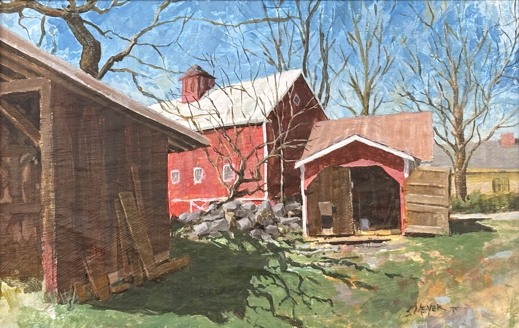 Big Picture Farm Barn Big Picture Farm, Townshend VT by Steven Meyer