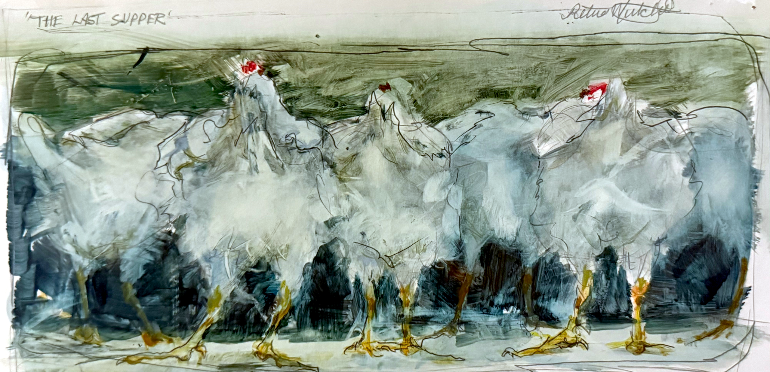 The Last Supper by Petria Mitchell