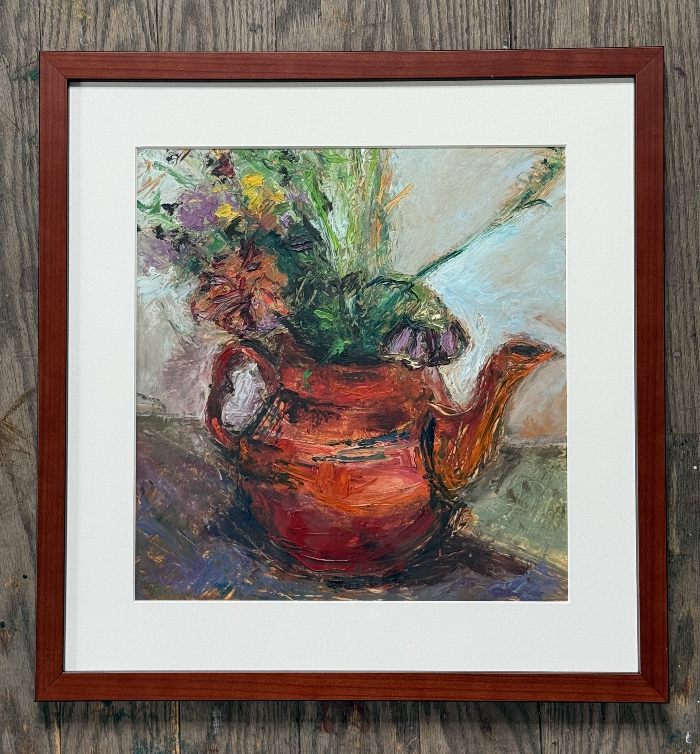 OTW_26_Lori_Schreiner Flowers in Teapot by Lori Schreiner