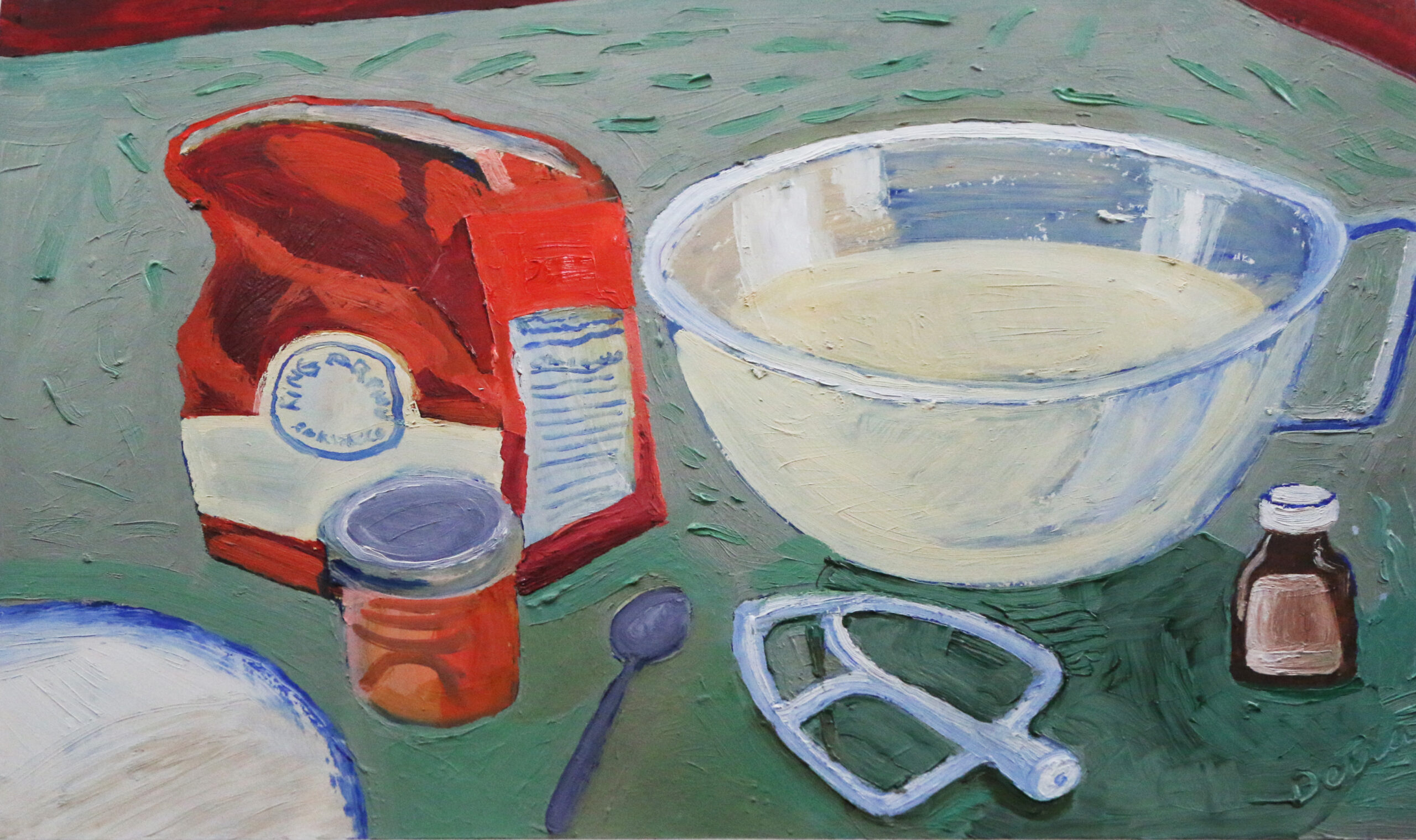 Kitchen Counter by Nancy Detra
