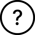 Symbol: A question mark in a circle